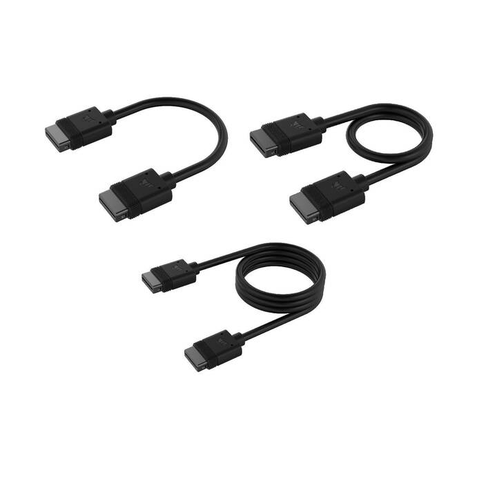 CORSAIR Kit de gestion des câbles iCUE LINK Kabel Kit  (0.1 m, 3 pièce)