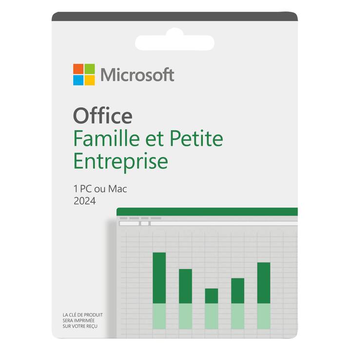 MICROSOFT Office Famille et Petite Enterprise 2024 (Vollversion, 1x, Französisch)