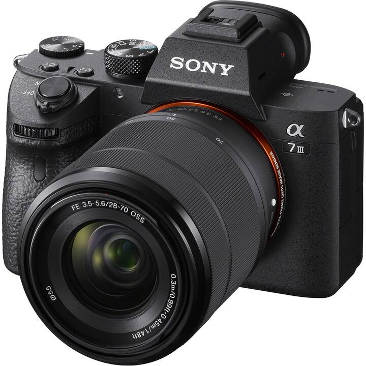 SONY Alpha 7 III Kit Modèle d'exposition (24.2 MP, Plein format, Noir)