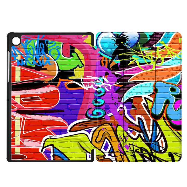 EG Hülle für Samsung Galaxy Tab A7 Lite 8.7" (2021) - Bunt - Graffiti