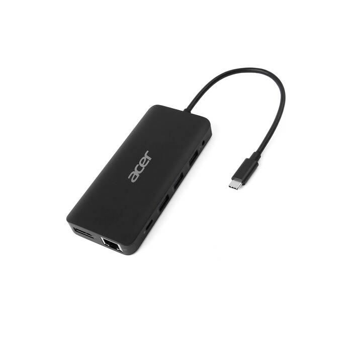 ACER Stazione d'aggancio 12-in-1 (DisplayPort, 2 x HDMI, 2 x USB 3.0 di tipo A, 2 x USB 2.0 di tipo A, USB di tipo C)