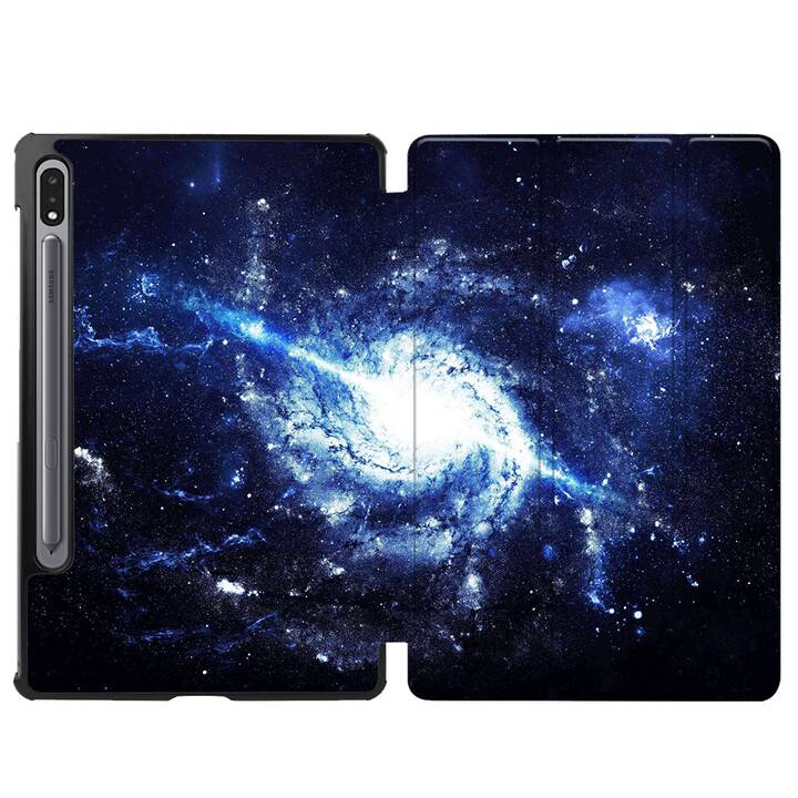 EG Hülle für Samsung Galaxy Tab S8 11" (2022) - Blau - Universum