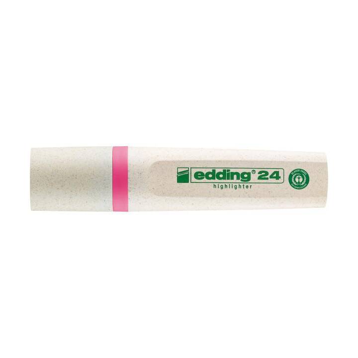 EDDING Textmarker 24 EcoLine (Pink, 1 Stück)