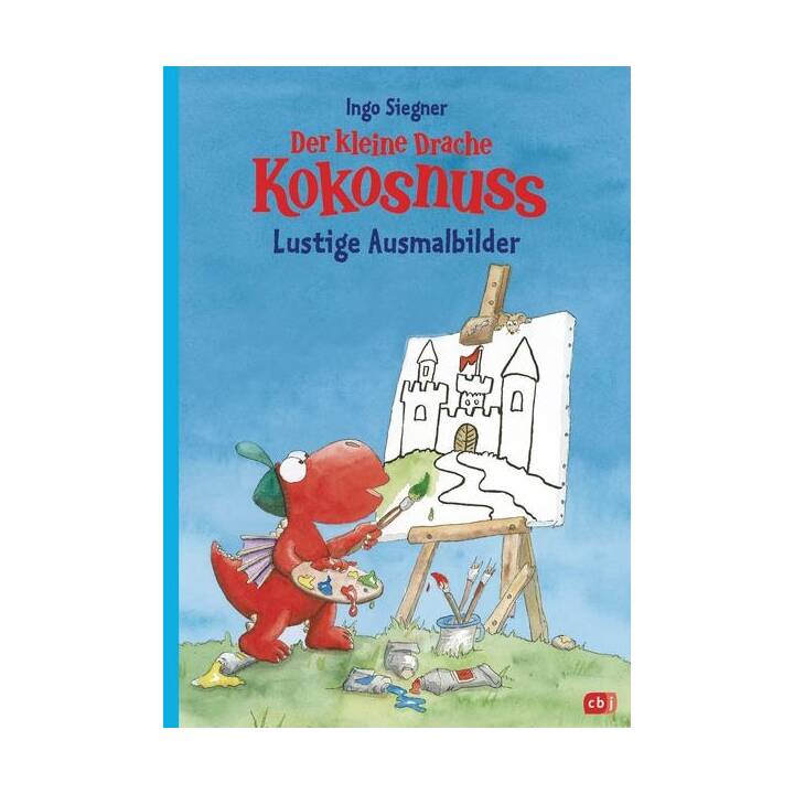 Der kleine Drache Kokosnuss - Lustige Ausmalbilder