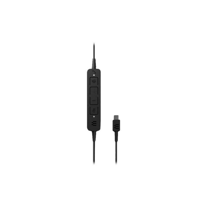 EPOS Office Headset ADAPT 130 USB II (On-Ear, Kabel, Schwarz)