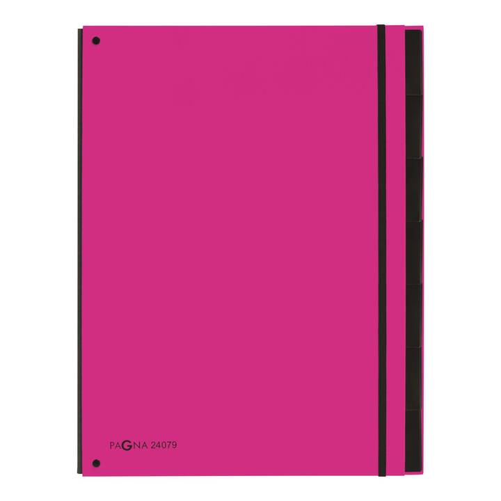 PAGNA Dossier d'index Trend (Pink, Rose, A4, 1 pièce)