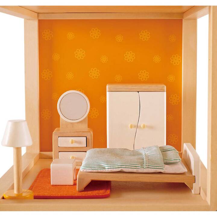 HAPE TOYS Master Bedroom Set d'ameublement de poupée (Multicolore)