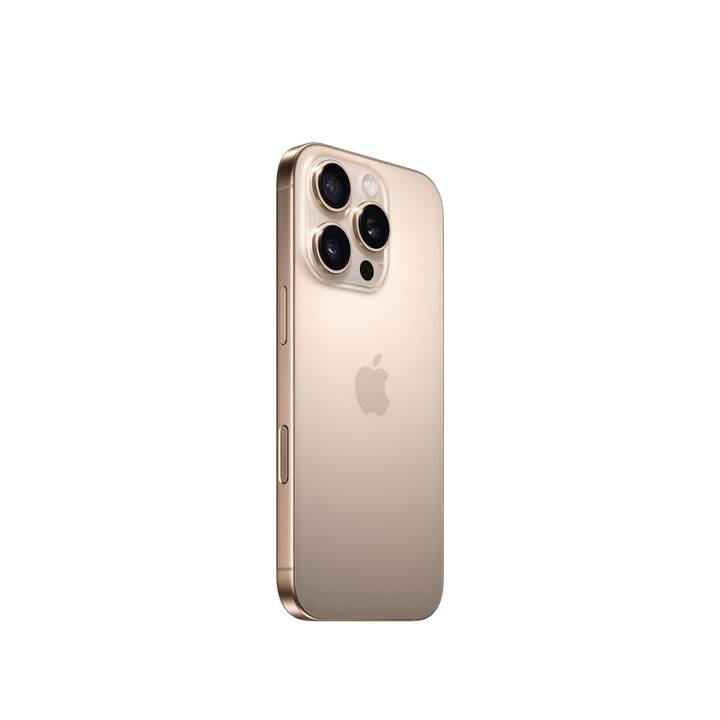 APPLE iPhone 16 Pro (128 GB, Titan Wüstensand, 6.3", 48 MP, 5G)