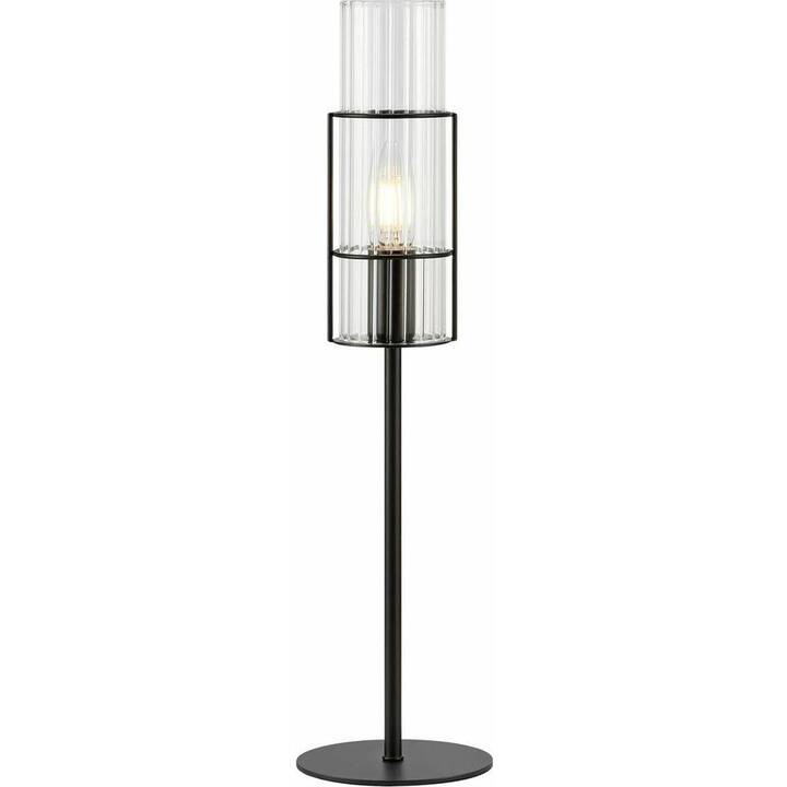 MARKSLÖJD Lampe de table Tubo 1L (Transparent, Noir)