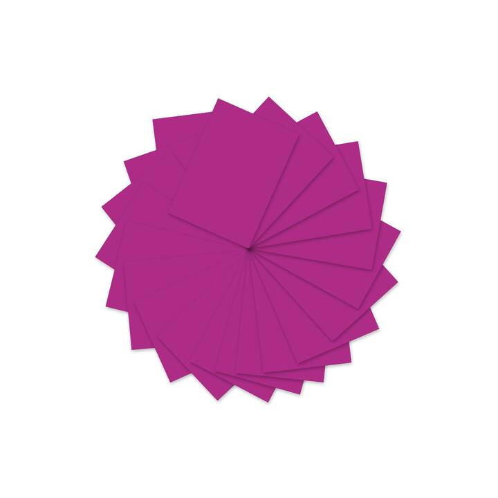 URSUS Tonzeichenpapier (Pink, A4, 100 Stück)