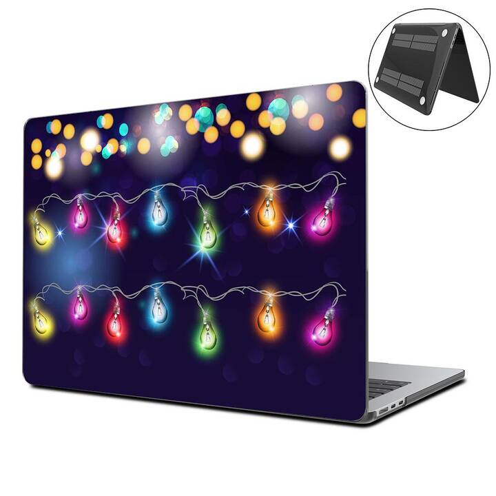 EG Coque rigide (Macbook Air 15" M2 2023, Ampoule électrique, Noir)