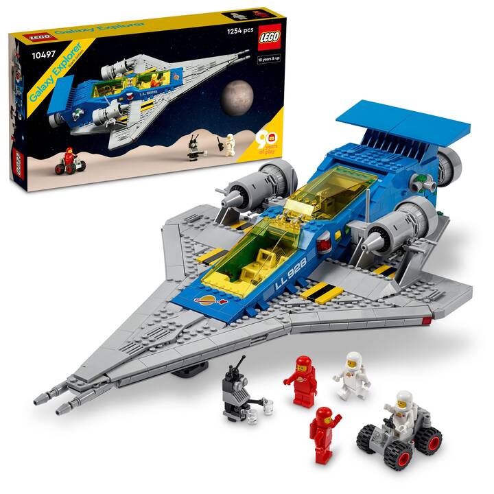 LEGO Icons Entdeckerraumschiff (10497, seltenes Set)
