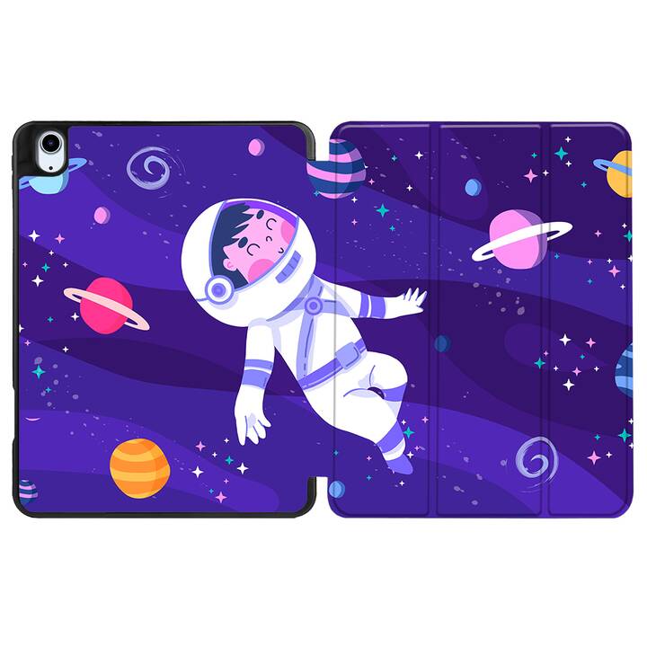 EG coque pour iPad Air 10.9" (2022) 5e génération - bleu - univers