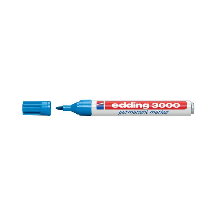 EDDING Permanent Marker (Blau, 1 Stück)