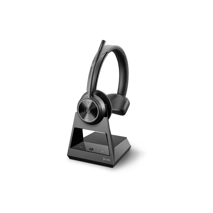 HP Office Headset Poly Savi 7310-M (On-Ear, Kabellos, Schwarz)