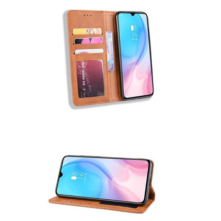 EG Wallet Case für Xiaomi Redmi Note 10 5G 6.5" (2021) - Braun
