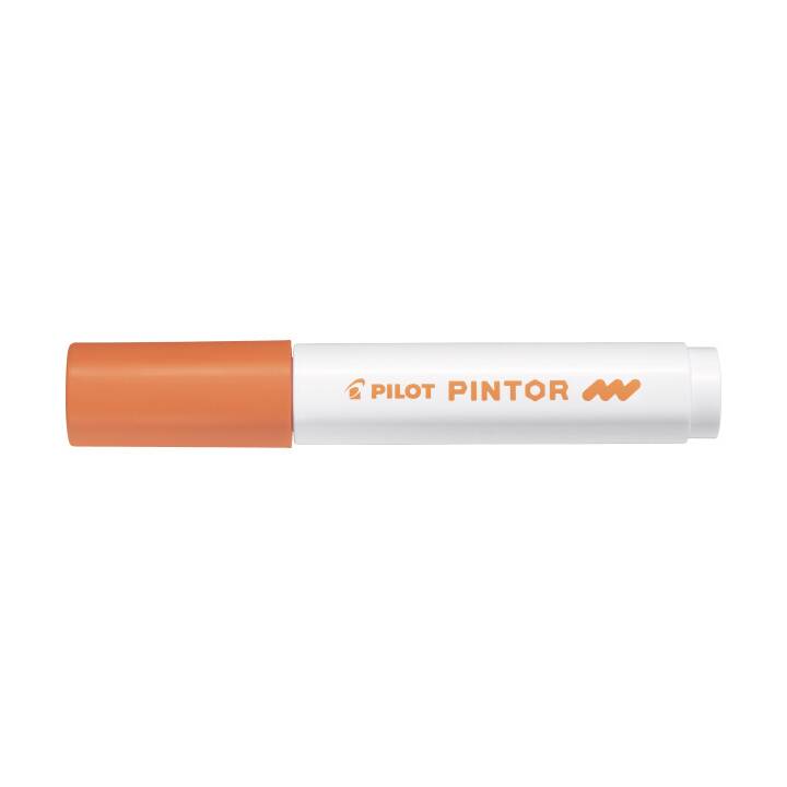 PILOT PEN Permanent Marker Pintor M (Orange, 1 Stück)