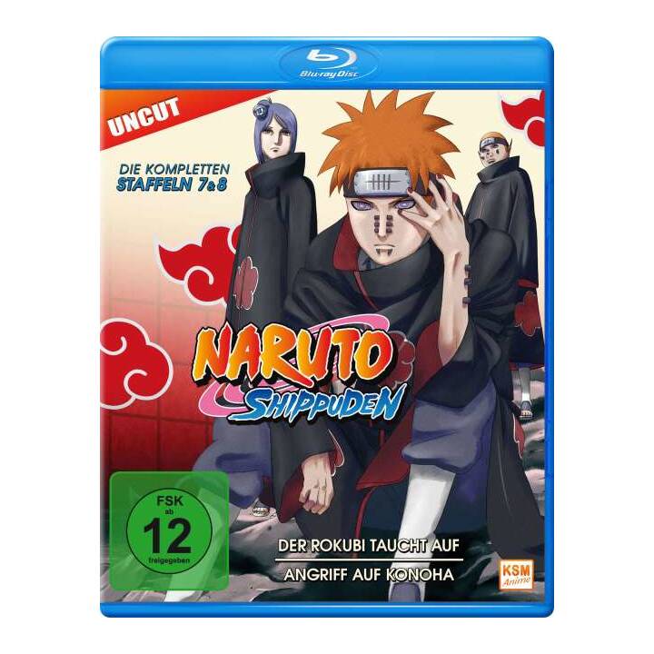 Naruto Shippuden Staffel 7 - 8 (Uncut, DE, JA)