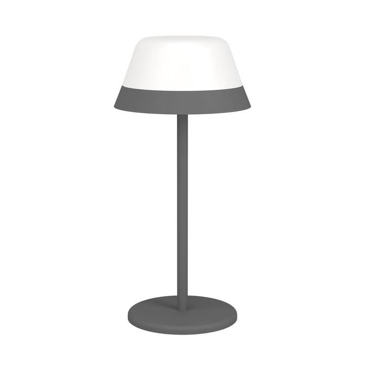EGLO Lampe de table Meggiano (Gris, Blanc)