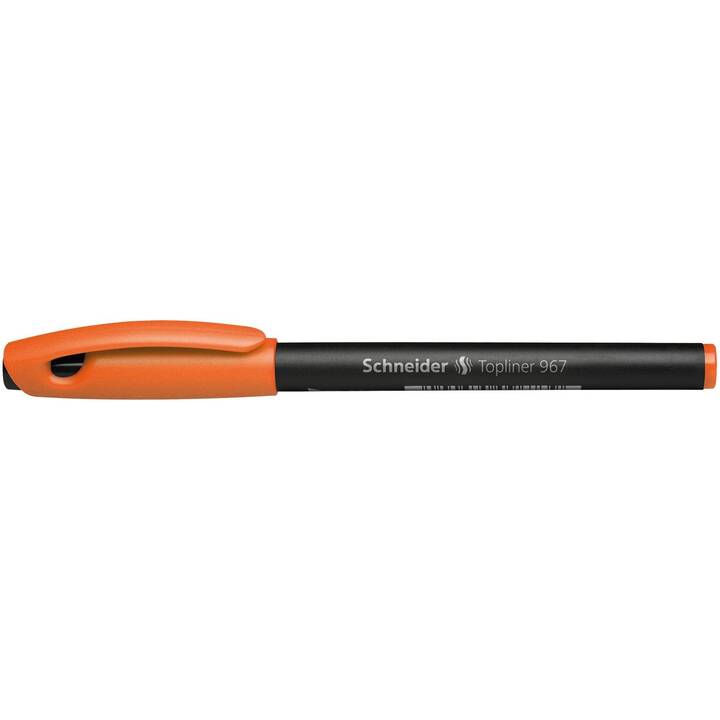 SCHNEIDER 967 Penna a fibra (Arancione, 10 pezzo)