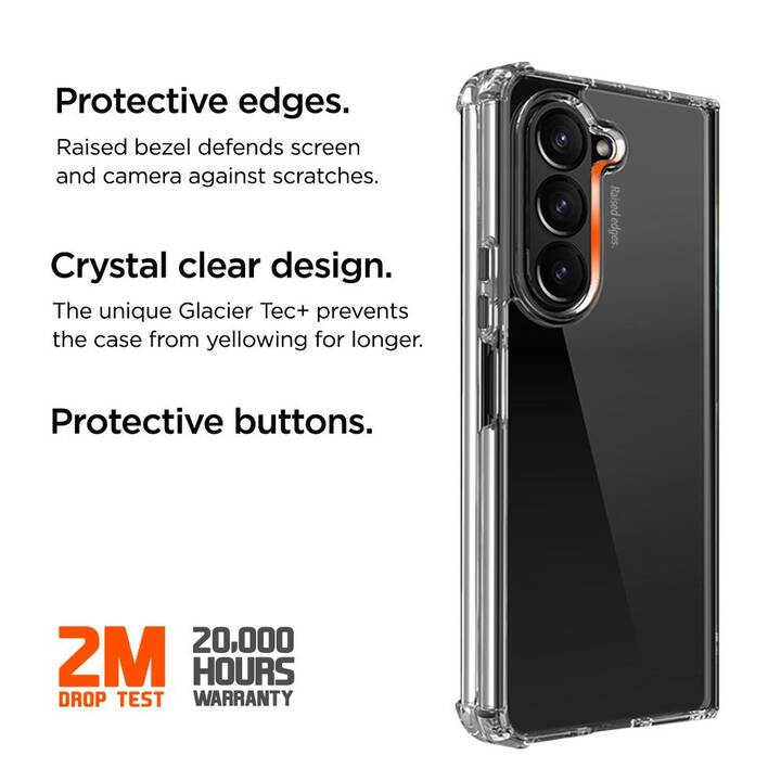 EIGER Backcover Case (Galaxy Z Fold 6, transparente)