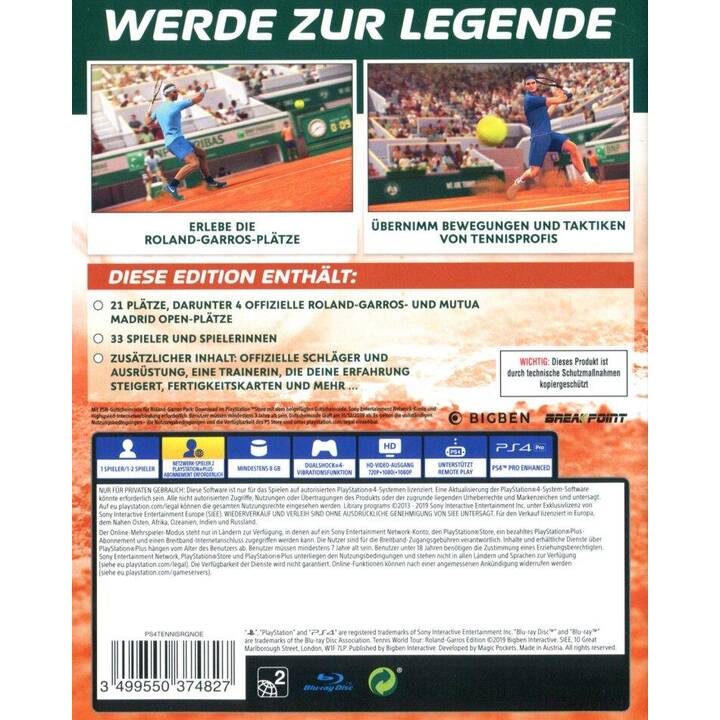 Tennis World Tour - German Roland Garros Edition (DE)