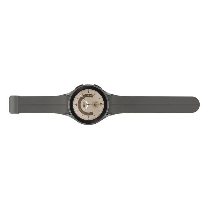 SAMSUNG Galaxy Watch5 Pro LTE (45 mm, Titane, 4G)