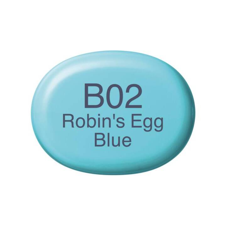 COPIC Marcatori di grafico Sketch B02 Robin's Egg Blue  (Azzurro blu, 1 pezzo)