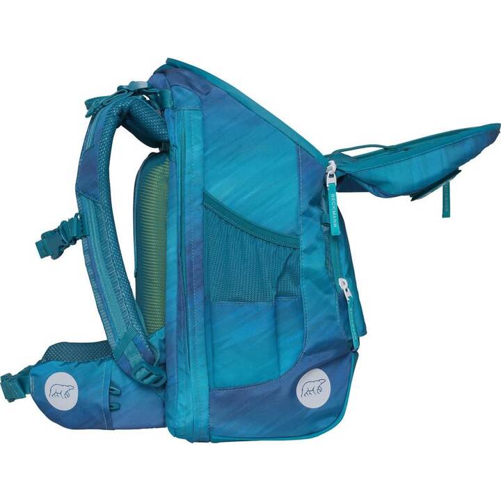 BECKMANN Zaino Active Air FLX Racing (25 l, Blu, Verde)