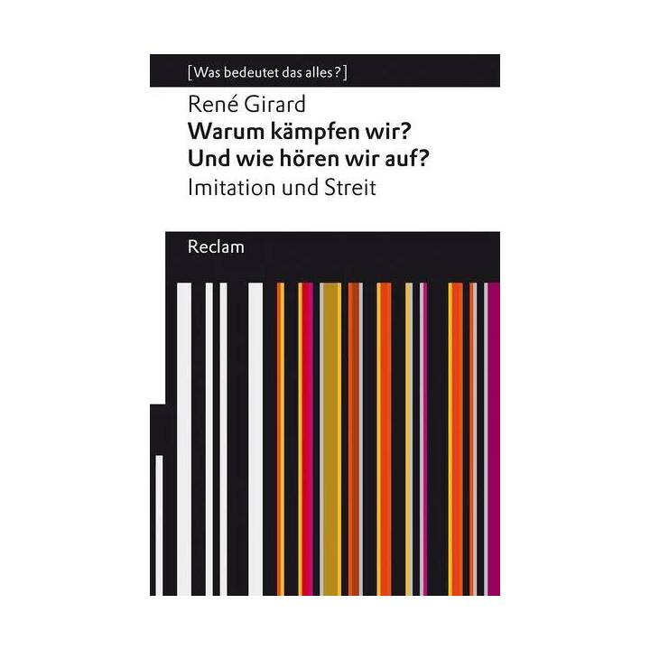 Warum kämpfen wir? Und wie hören wir auf?