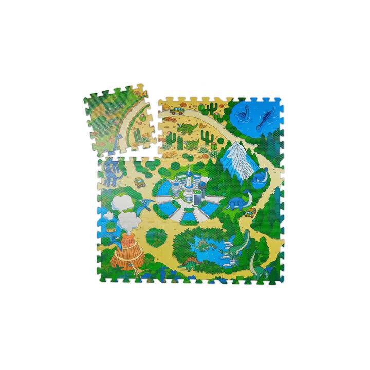 RELAXDAYS Tapis puzzle (Animal, 31 x 31 cm)