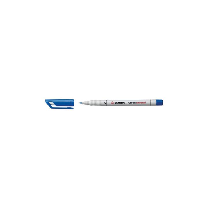 STABILO Surligneur  OHPen (Bleu, 1 pièce)