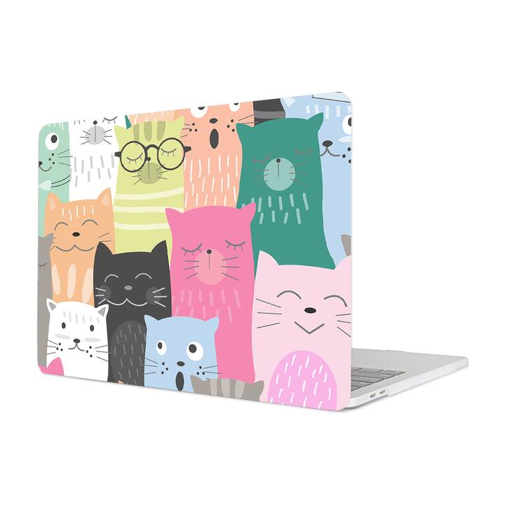 EG Coque rigide (Macbook air 15 m2 2023, Chats, Gris) - Interdiscount