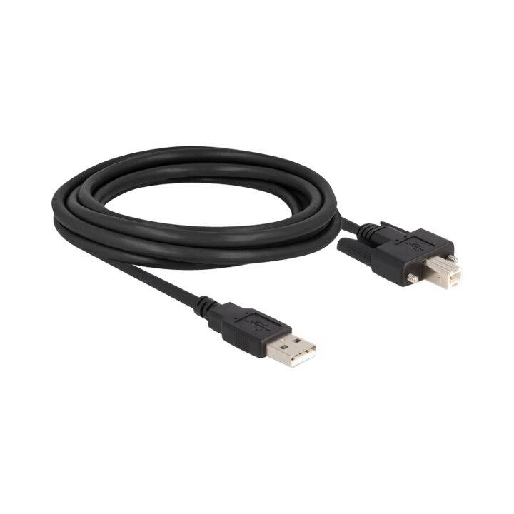 DELOCK USB-Kabel (USB Typ-A, USB Typ-B, 3 m)