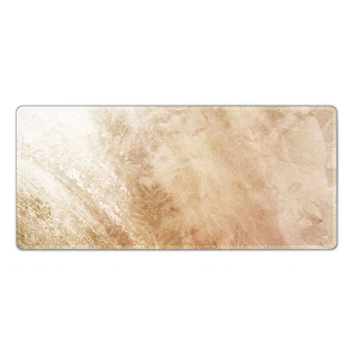 EG tapis de clavier (80x30cm) - beige - marbre