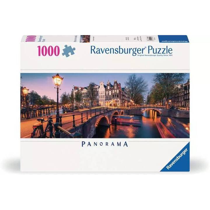 RAVENSBURGER Abend in Amsterdam Puzzle (1000 Parti)