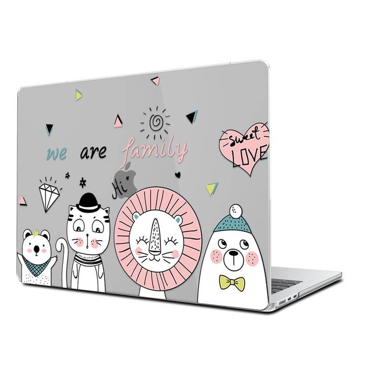 EG Coque rigide (Macbook Air 15" M2 2023, Art, Blanc)