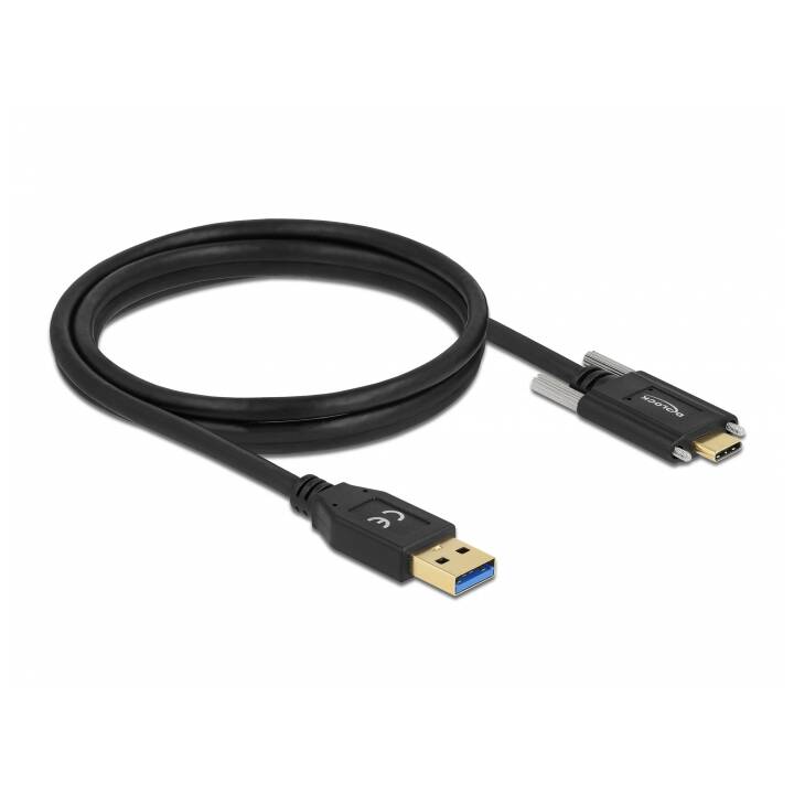 DELOCK Câble USB (USB 3.1 de type A, USB-C, 1.5 m)