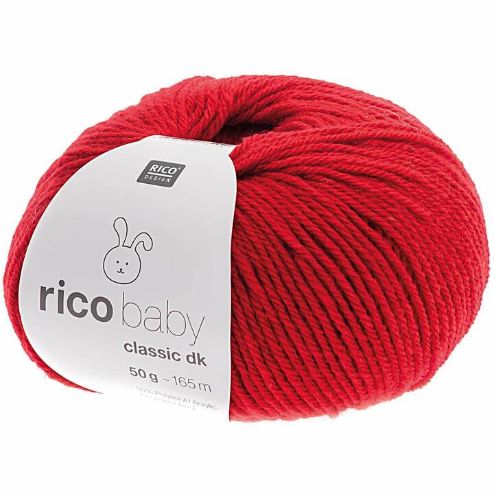 RICO DESIGN Lana Baby Classic dk (50 g, Rosso)