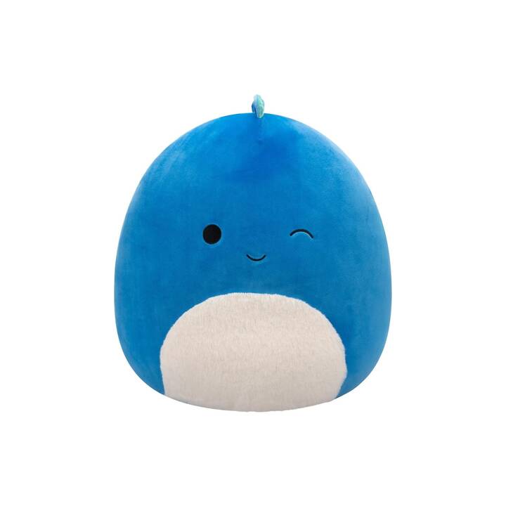 SQUISHMALLOWS Dino (40 cm, Bleu foncé, Bleu)