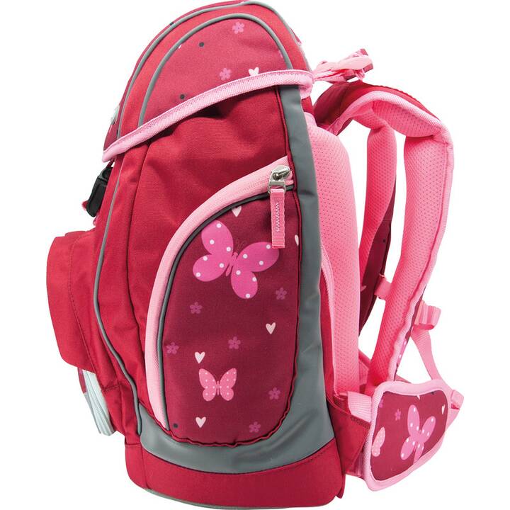 FUNKI Schulranzen Set Flexy-Bag Bambi (28 l, Pink)