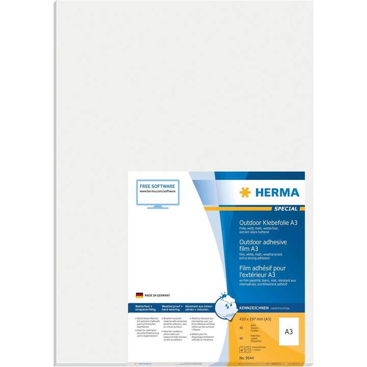 HERMA Foglie etichette per stampante (420 x 297 mm)