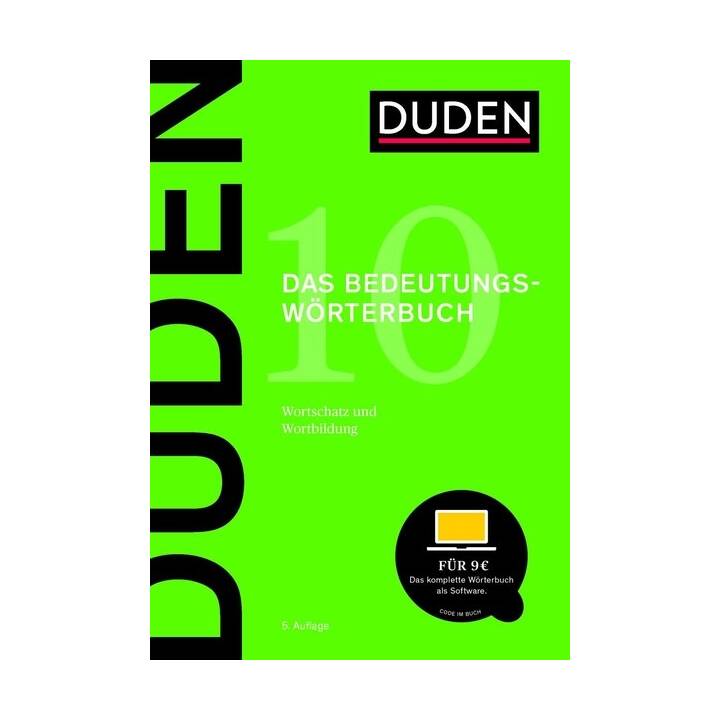 Duden - Bedeutungswörterbuch