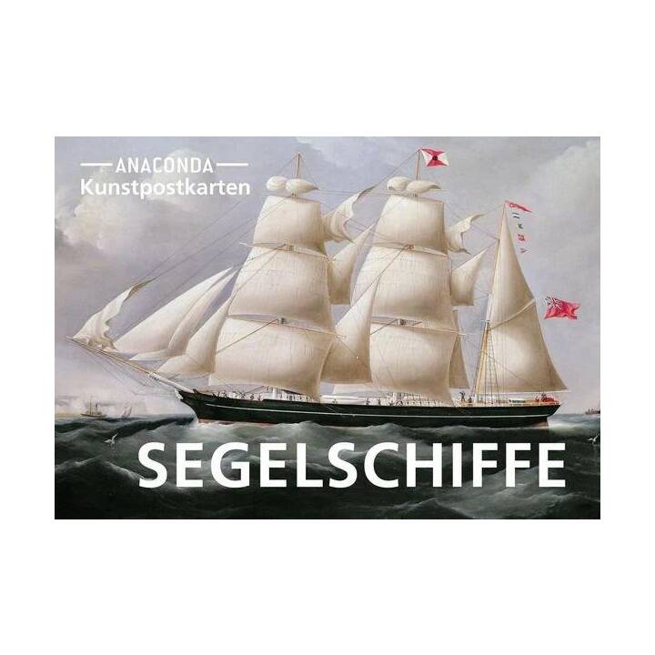 ANACONDA VERLAG Carte postale Segelschiffe (Universel, Multicolore)