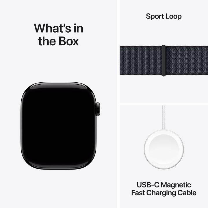 APPLE Watch Series 10 GPS (46 mm, Aluminium)