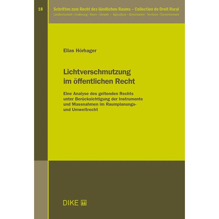 Lichtverschmutzung im oeffentlichen Recht