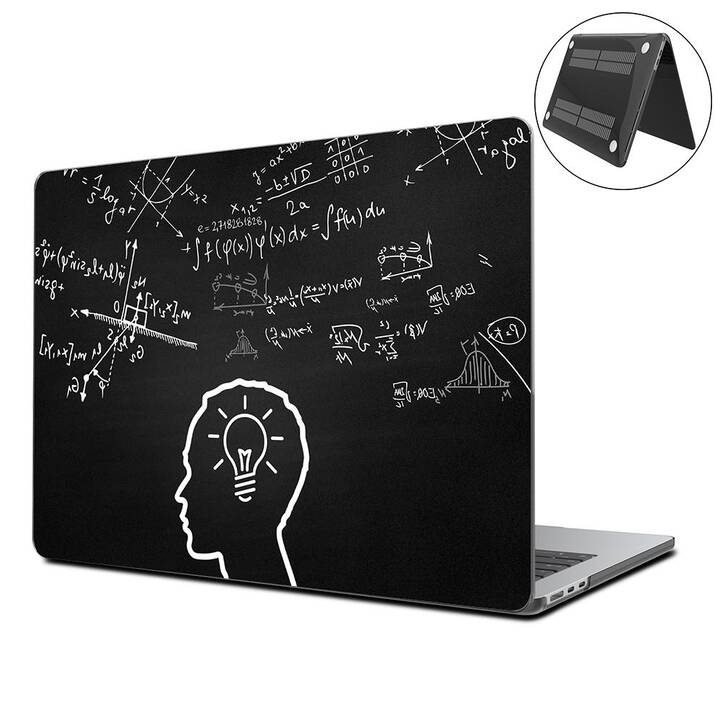 EG Hardcase (MacBook Air 13" M2 2022, Idee, Schwarz)
