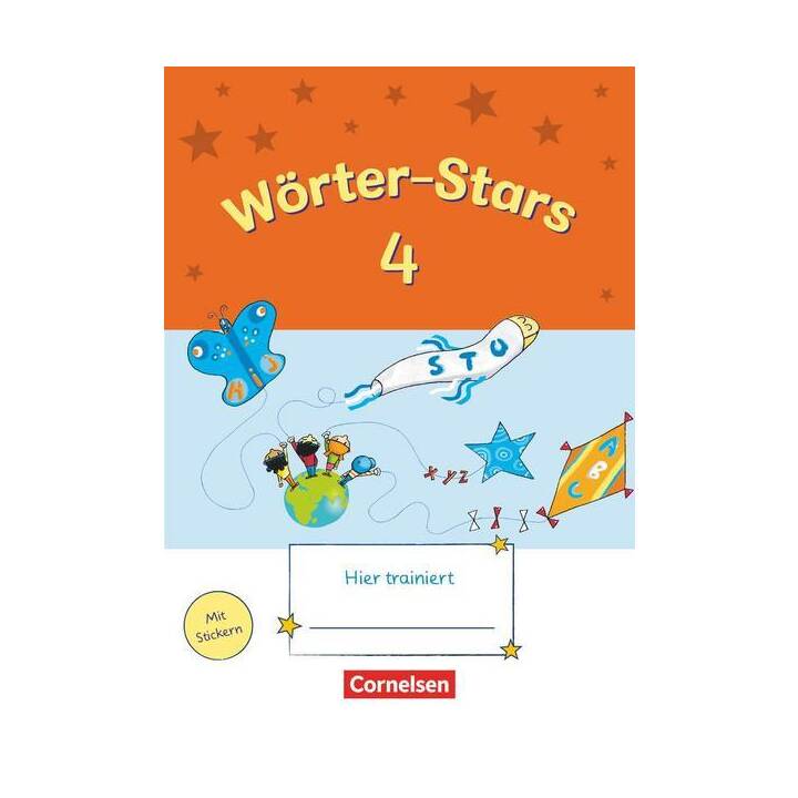 Wörter-Stars, 4. Schuljahr, Übungsheft, Mit Lösungen