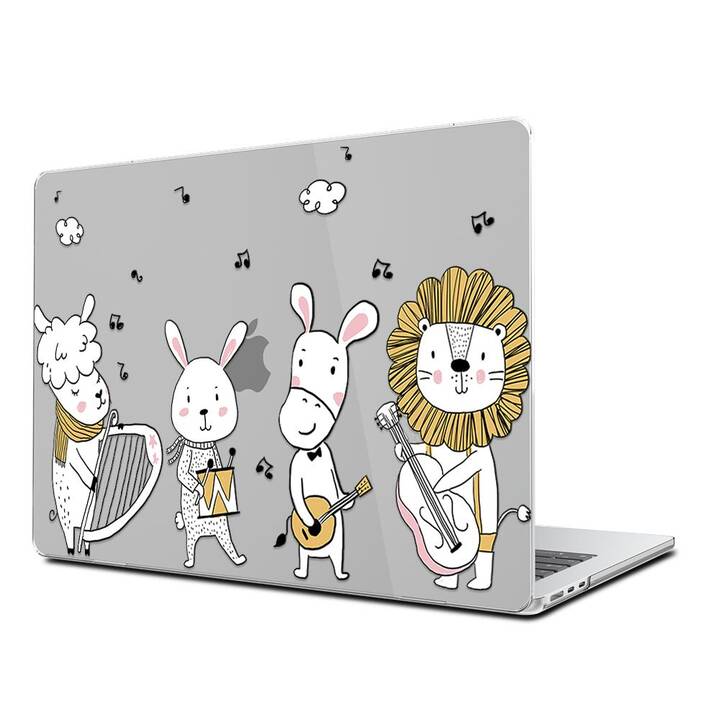 EG Coque rigide (Macbook Air 15" M2 2023, Art, Blanc)