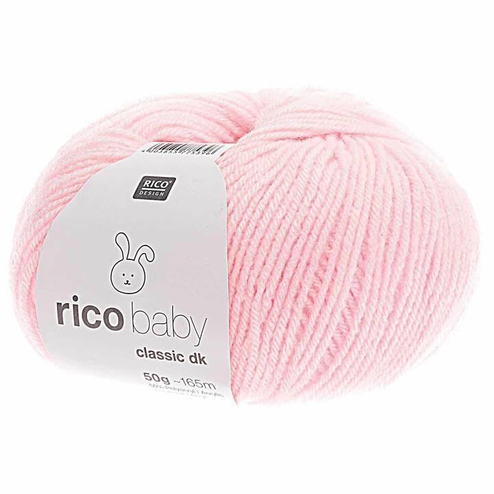 RICO DESIGN Lana Baby Classic dk (50 g, Pink, Rosa)